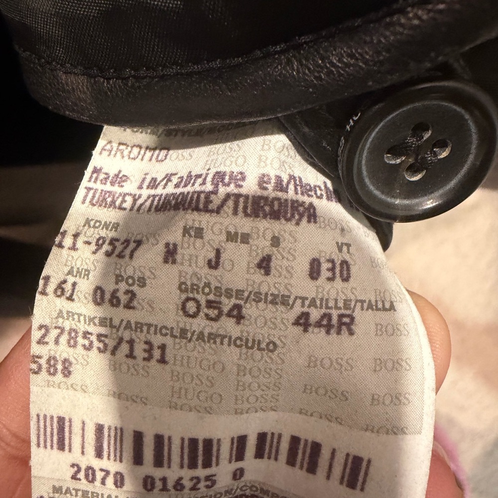 Boss Black Buttoned Jacket - Picture 2 of 2